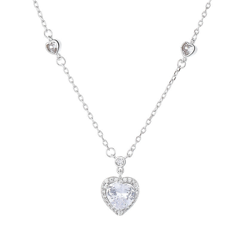 Light Fashion Heart Shaped Necklace